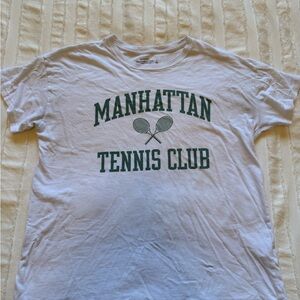 Abercrombie & Fitch Soft Boyfriend Tee in White